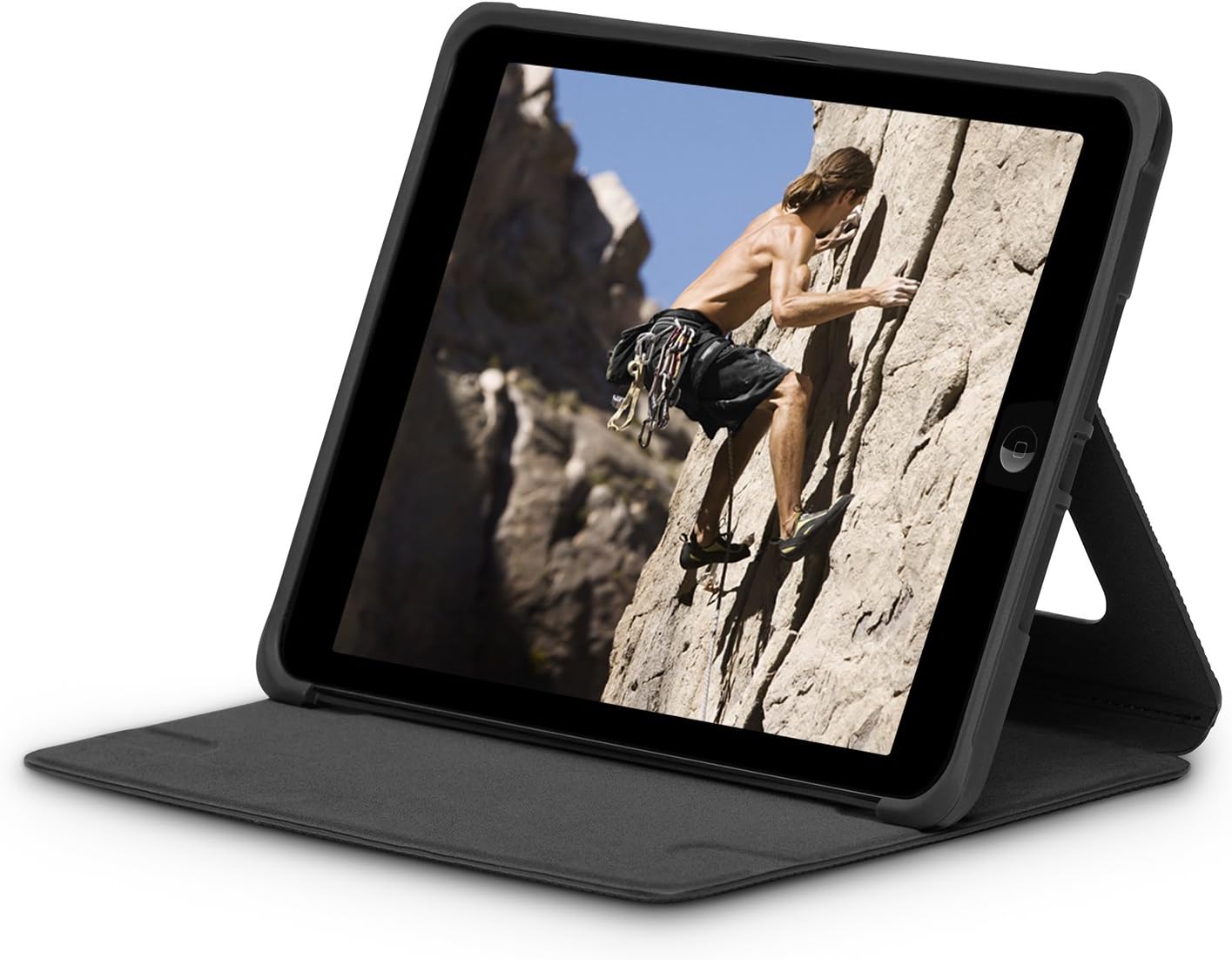 URBAN ARMOR GEAR [UAG] Folio iPad Air Feather-Light Composite [Black] Military Drop Tested iPad Case