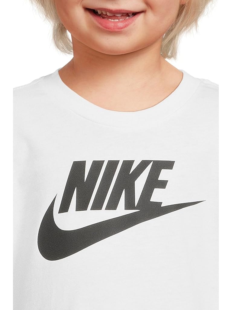 White Nike Futura T-shirt (Toddler)