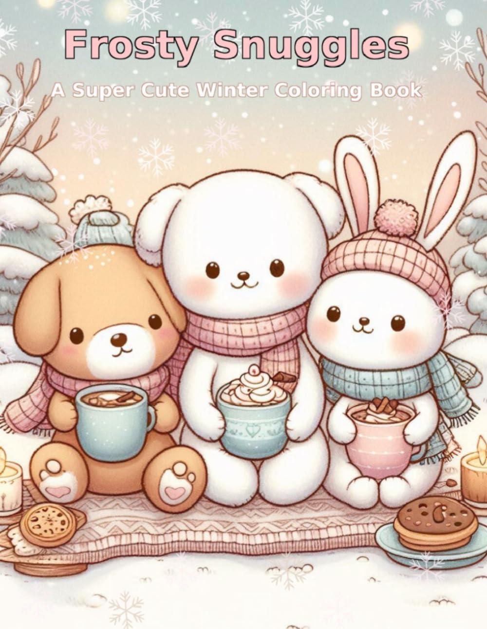 Frosty Snuggles: A Super Cute Winter Coloring Book