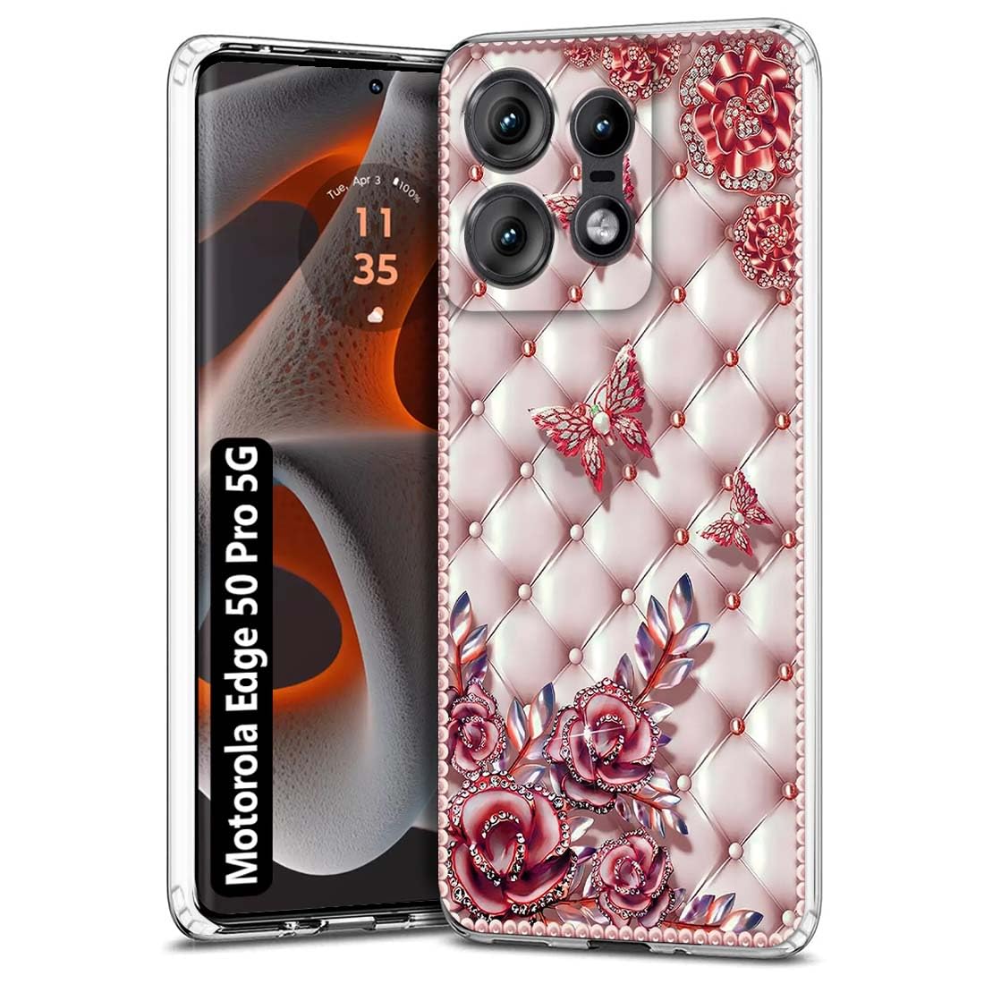 Fashionury Designer Case for Motorola Edge 50 Pro 5G Back Cover for Motorola Edge 50 Pro 5G Printed Back Cover for Motorola Edge 50 Pro 5G -D1088 (B0D1VDT9VV) Amazon Price History, Amazon Price Tracker