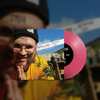 MOM JEANS./GRADUATING LIFE - SPLIT (HOT PINK VINYL) por Split, capa do álbum