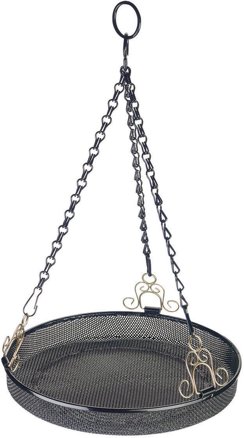 Gardman BA01017 Hanging Bird Feeder Tray, 9.40'' Wide x 20.3'' High, Beige