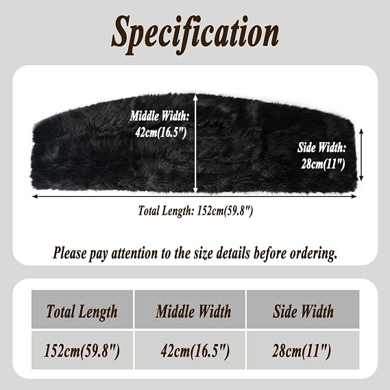 Women's Faux Fur Shawl with Hidden Pockets for Wedding Bride | Luxury, Fur Shawls and Wraps for Evening Dresses, for Bridal, Warm Fur Cape for Winter Evening Party