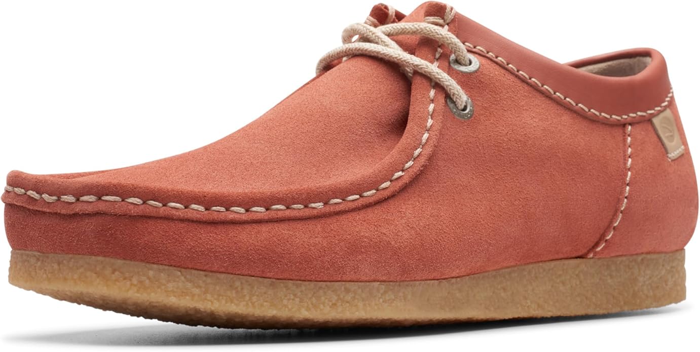 Amazon.co.jp: Clarks メンズ Shacre II Run モカシン, レッド