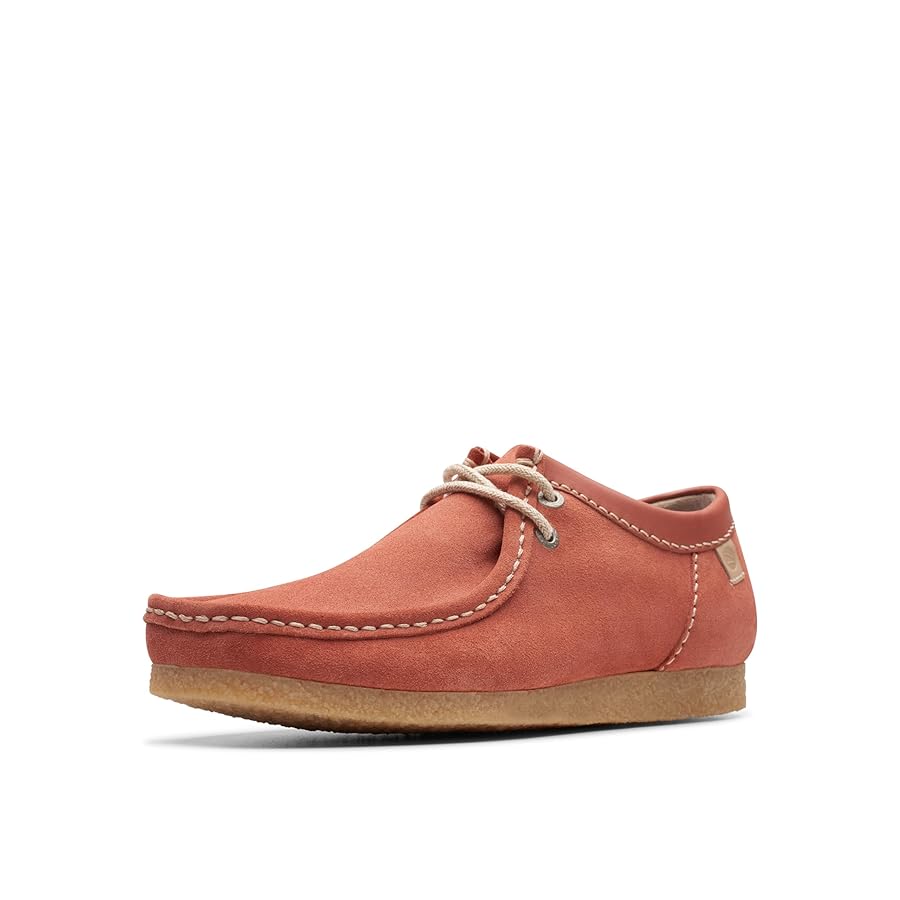 Clarks Men's Shacre Ii Run Shoes Moccasin, Red Suede, 6.5 UK