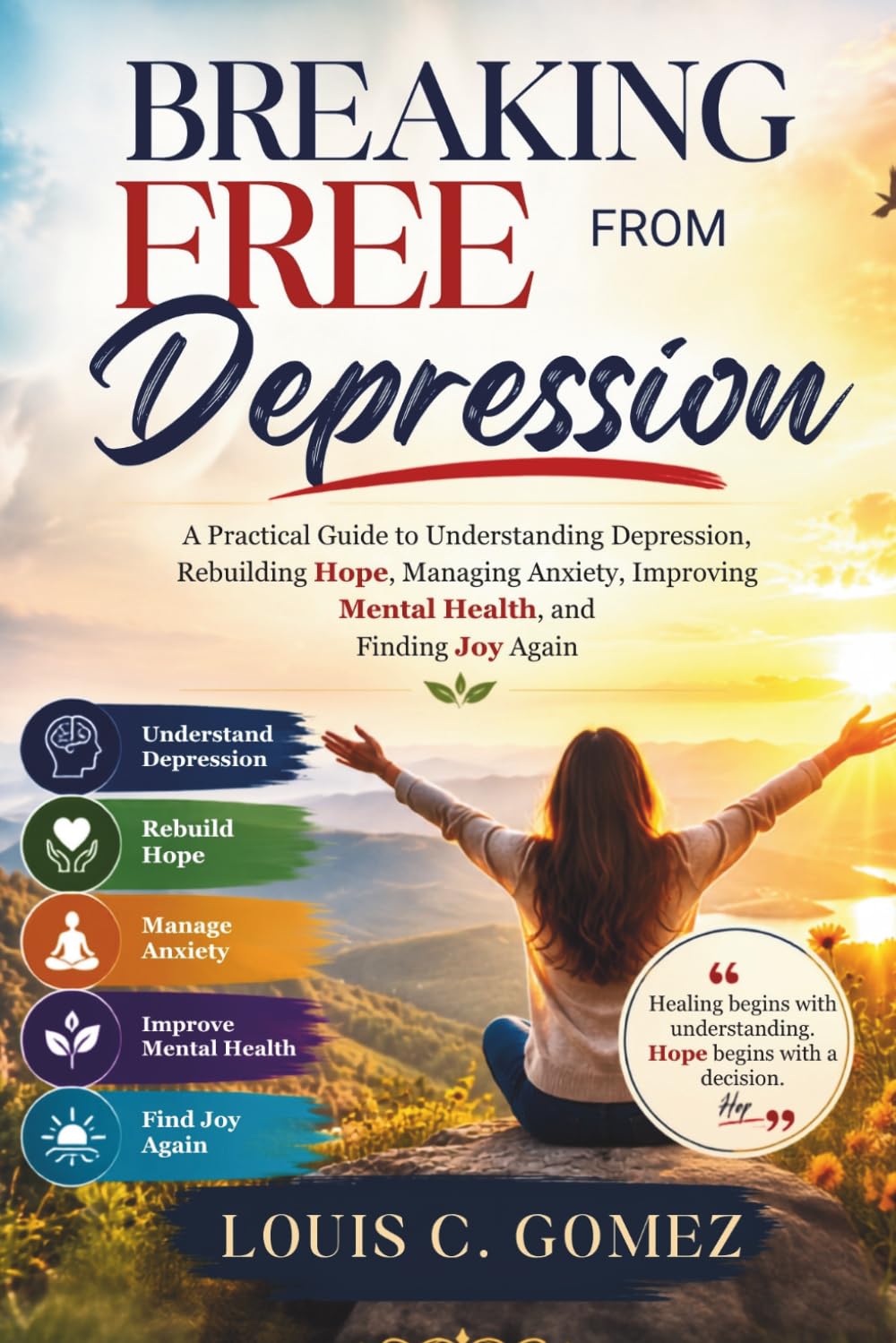 Breaking Free from Depression: A Practical Guide to Understanding Depression, Rebuilding Hope, Managing Anxiety, Improving Mental Health, and Finding Joy Again