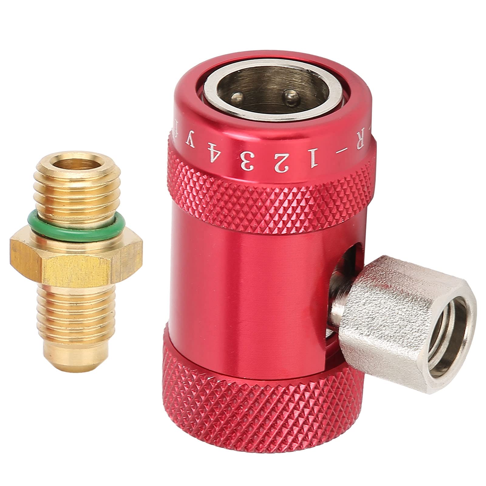 Amazon | 車のエアコンクイックカプラー1/4インチHS‑1234YF、AC