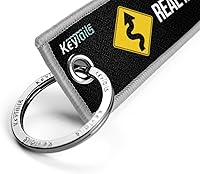 Vista 3 de Keytails - Llaveros de calidad premium para motocicleta, coche, scooter, ATV, UTV [Los hombres de verdad les gustan las curvas]
