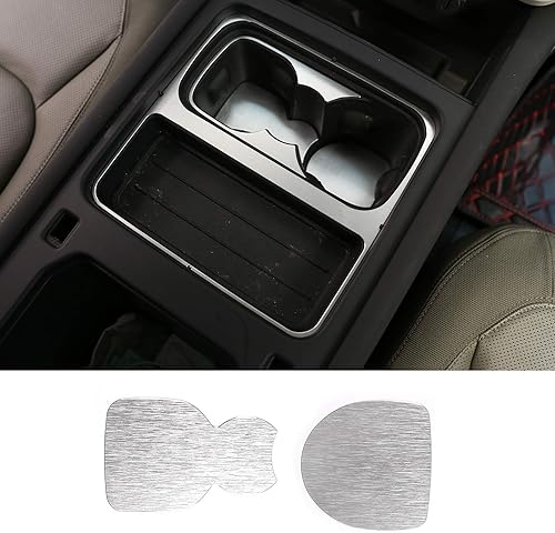 Miniatura 9 de CHEYA Cubierta de aleación de aluminio para consola central de automóvil para Land Rover Defender 110 2020 Accesorios de coche (estilo B)