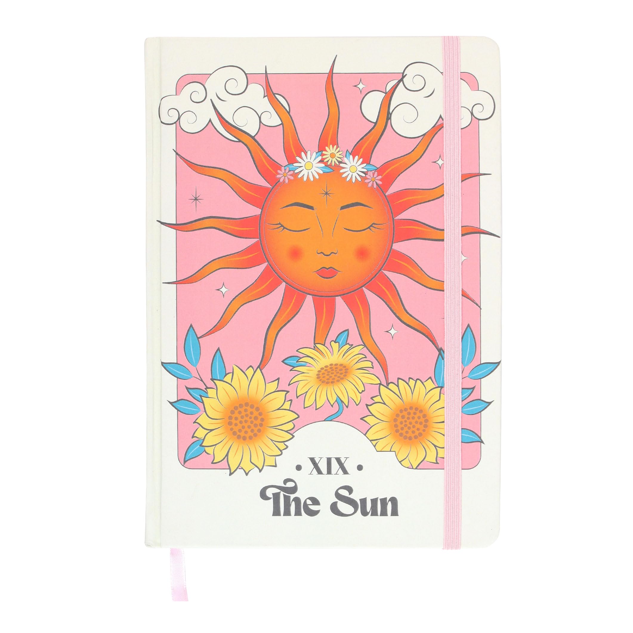 Something Different Wholesale Sun Celestial A5 Notebook: Astrology-inspired Writing Pad with Sun and Moon Design, Celestial-themed Cover, and Cosmic Stationery for Writing - Stars Notepad
