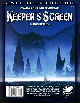 Call of Cthulhu Keeper's Screen: Rules: Grussi, Christian, Theo, El ...