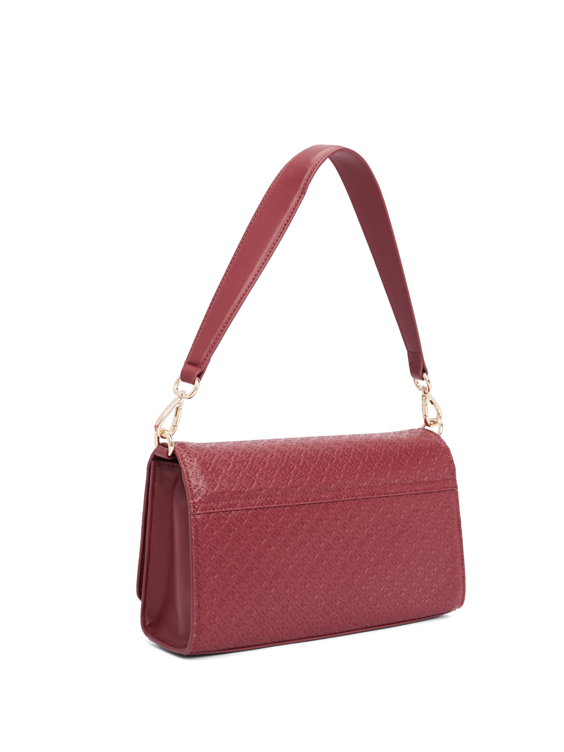 Tommy Hilfiger Monogram Shoulder Bag With Removable Crossbody Strap - Bolsa de hombro Mujer