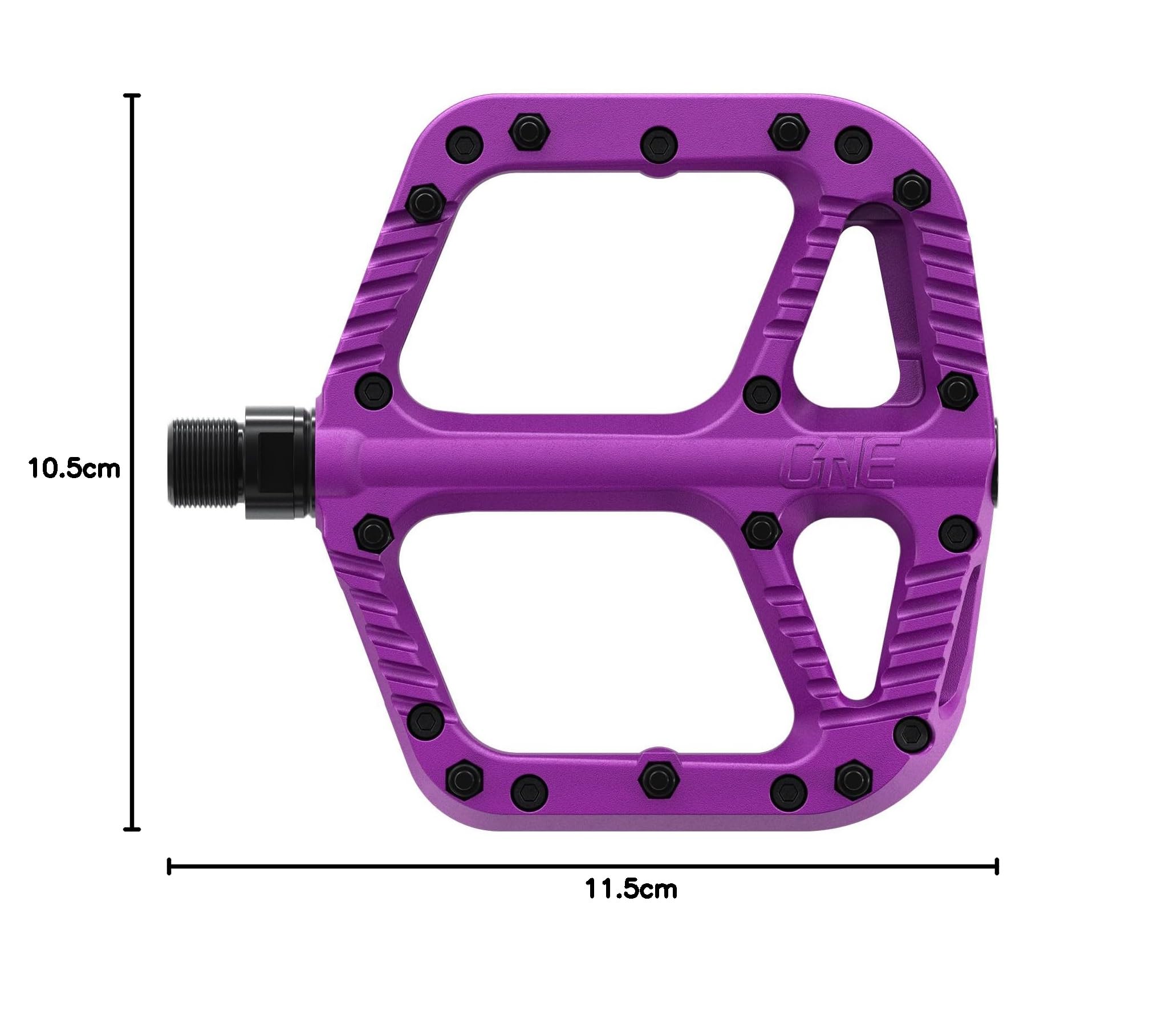 Amazon | OneUp Components コンポジットペダル パープル – 軽量で耐久
