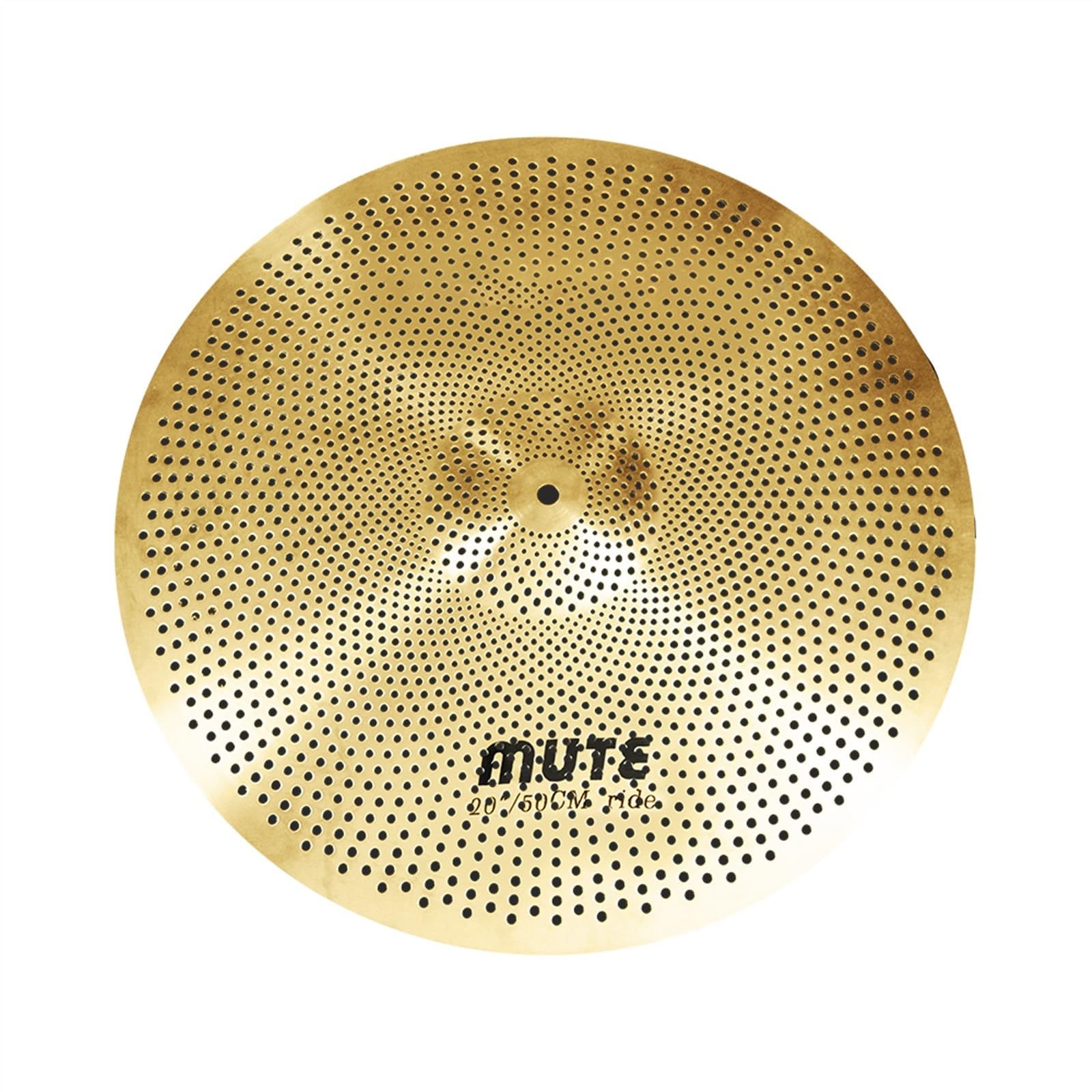 Low Volume Gold Mute Beckenset 14" Hi-Hat+16" Crash+18" Crash+20" Ride Für Schlagzeug-Set Zubehör für Schlaginstrumente