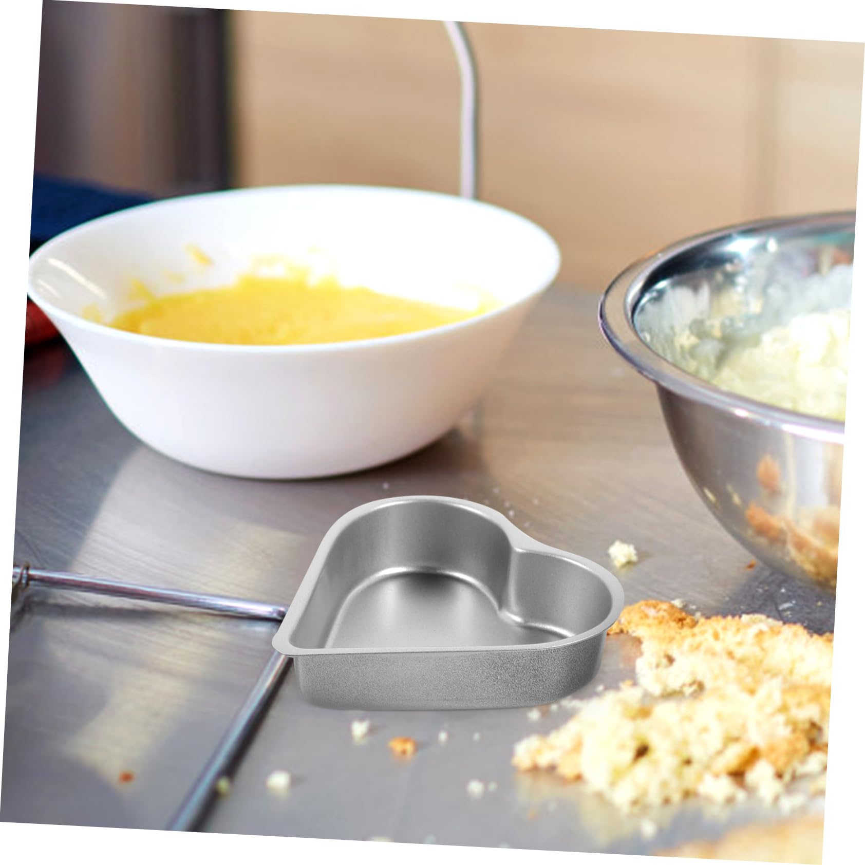 MAGICLULU 12 Piezas Mini Molde Para Pasteles Bandeja Para Hornear Bandeja Para Hornear Moldes Para Hornear Pasteles De Queso Moldes Antiadherentes Para Gelatina Moldes Para Hornear
