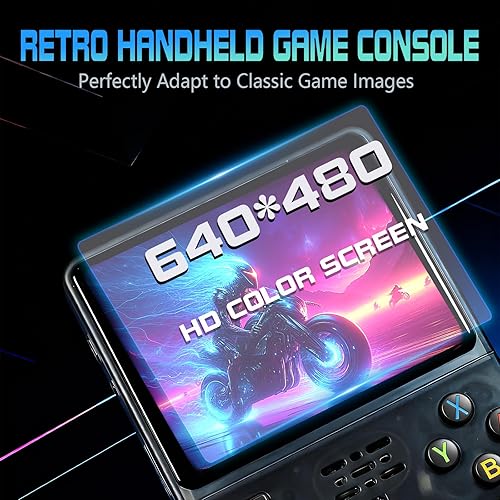 Vista 3 de R36S Consola de juegos portátil retro consola de juegos portátil retro consola de juegos retro precargada con juegos integrados consola emuladora