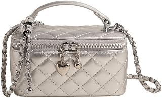 Box Square Handbag Purse for Women Chain Designer Crossbody Shoulder Bag Mini Top-Handle Pouch