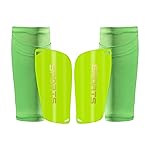 AIMISICAR Kids Youth Soccer Shin Guards, Shin Pads and Shin Guard Sleeves for 3-15 Years Old Boys and Girls for Football Games, EVA Cushion Protection Reduce Shocks and Injuries