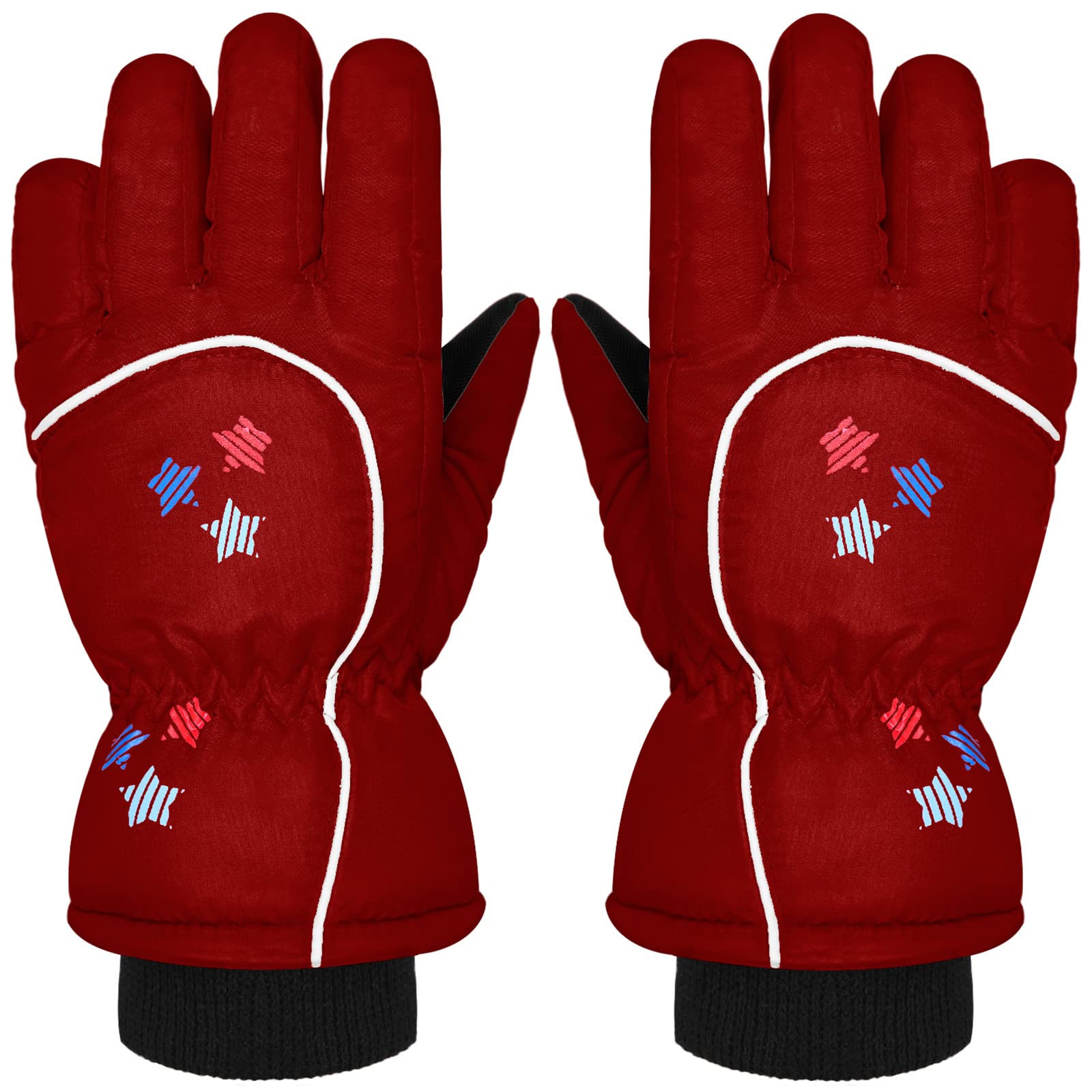 Boao Winter Snow Ski Glove for Kid Waterproof