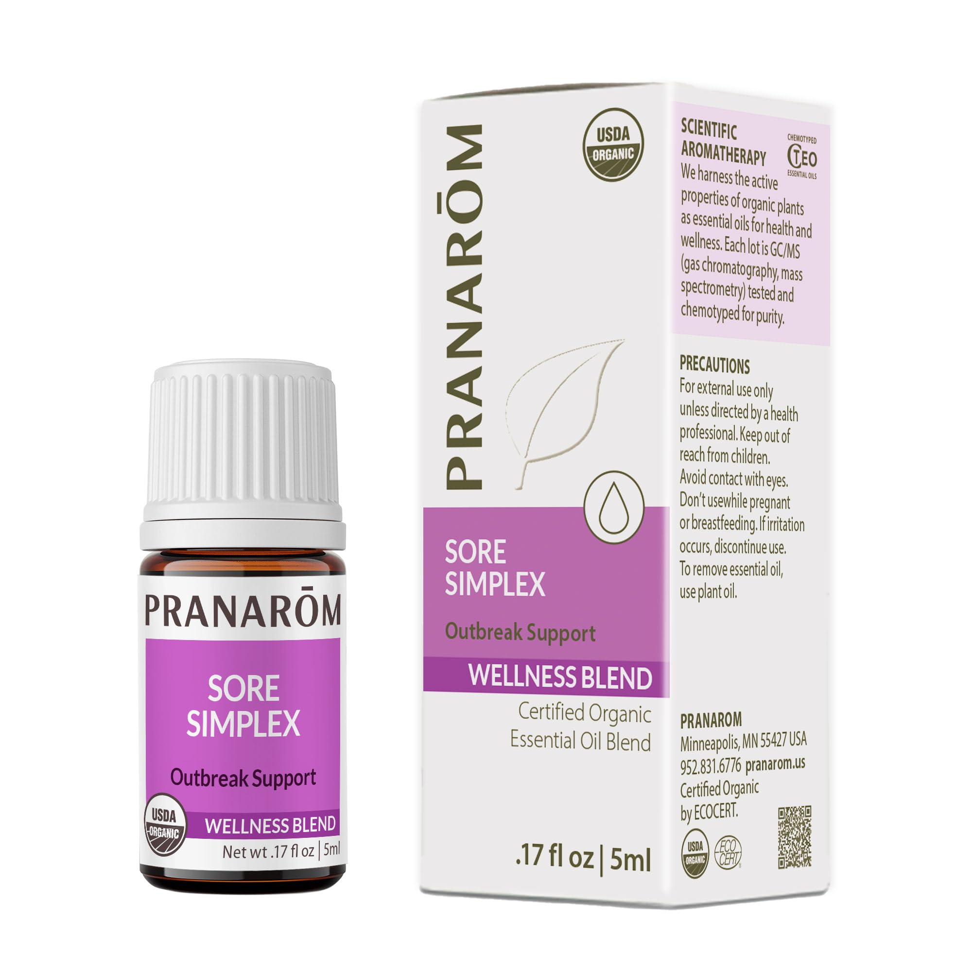 Amazon.com: Pranarom - Sore Simplex (Formerly Melissa Simplex