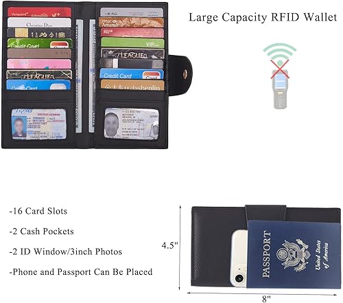 Miniatura 2 de Bolsos de mano para mujer, juego de bolso y cartera, bolsas de hombro grandes, bolsos cruzados, carteras