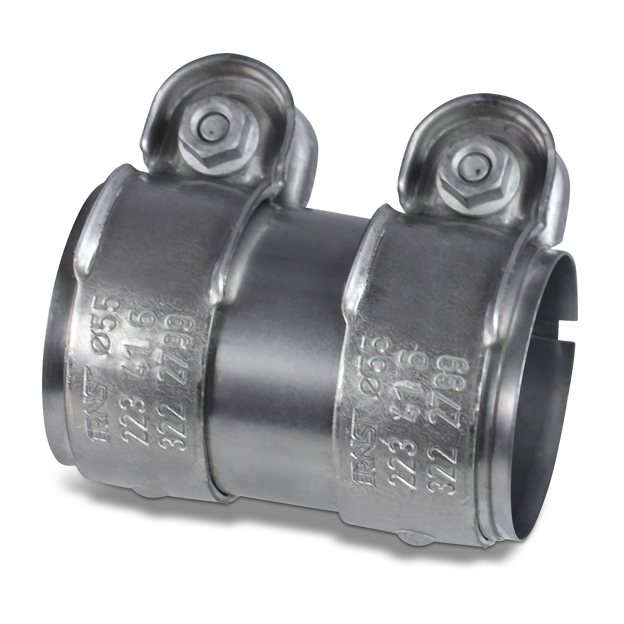Produktbild von Auspuffschelle Aus Edelstahl – Universell Für Audi 100, 80, 90, A4, A6 (55 X 95 Mm)