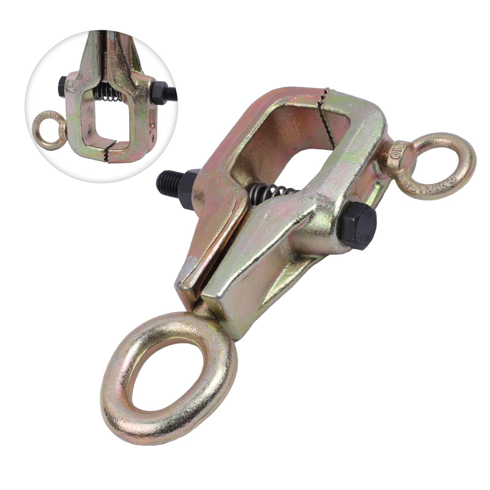 Pince De Traction Carrosserie Auto-serrante - 5 Tonnes (droit) / 3 Tonnes (haut) - Pour Réparations En Espace Confiné