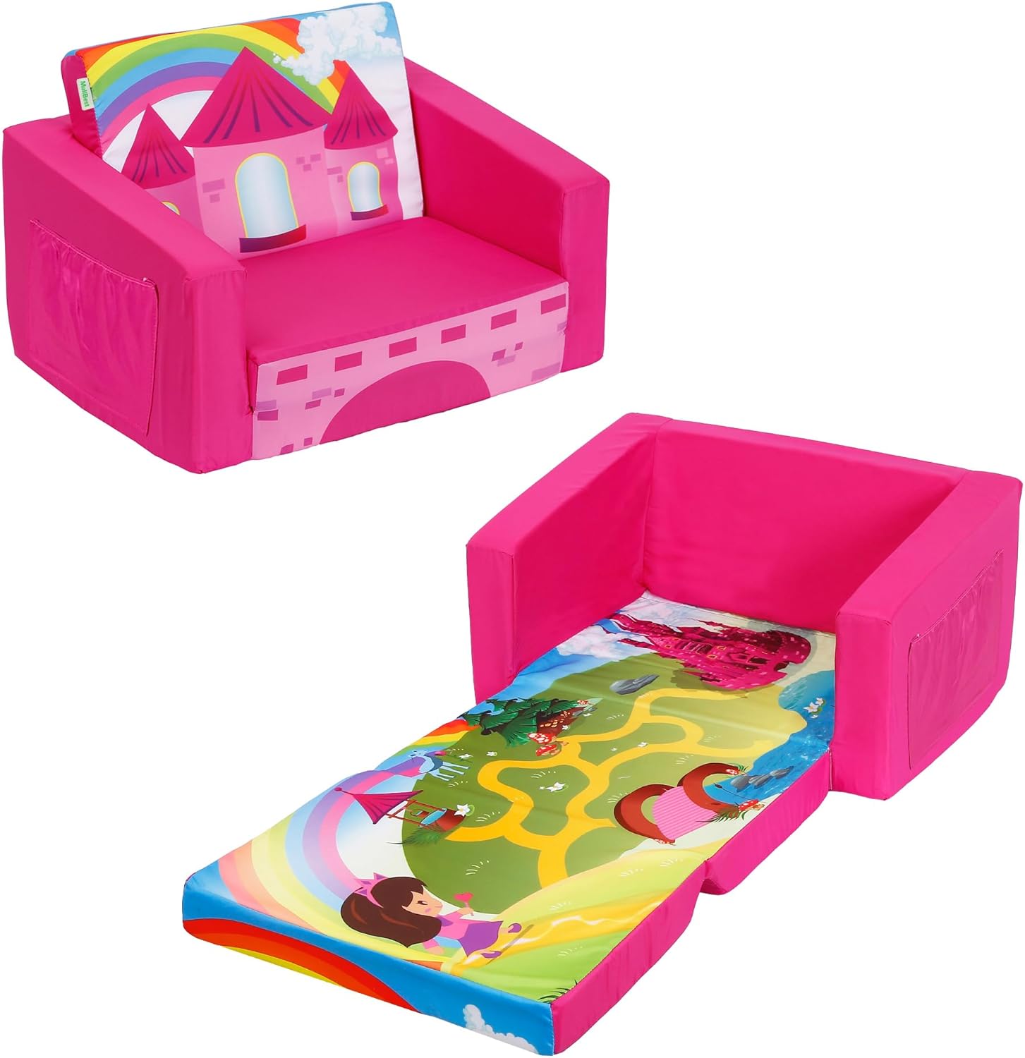 MallBest Kids Sofas Children's Sofa Bed Baby's Upholstered