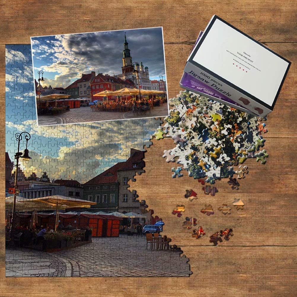 Poland Poznan Jigsaw Puzzle 1000 Piece Travel Souvenir Wooden