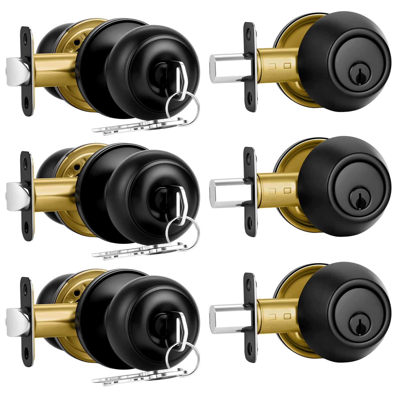 Plustool 3 Pack Lock Set