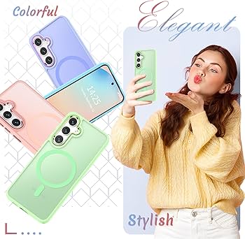 Amazon.com: for Samsung Galaxy S25+ Plus Case, Matte Magnetic