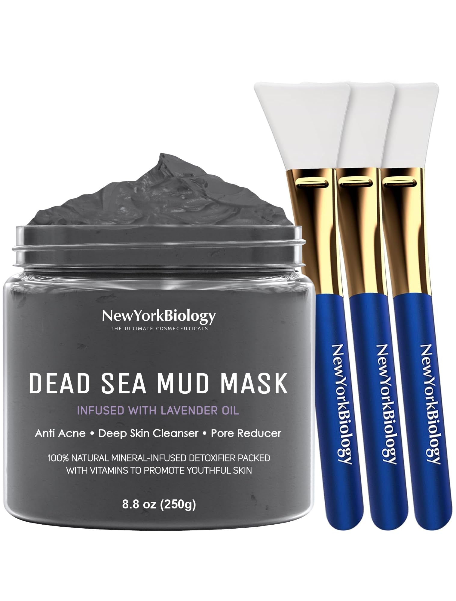Amazon.com : New York Biology Dead Sea Mud Mask for Face and Body