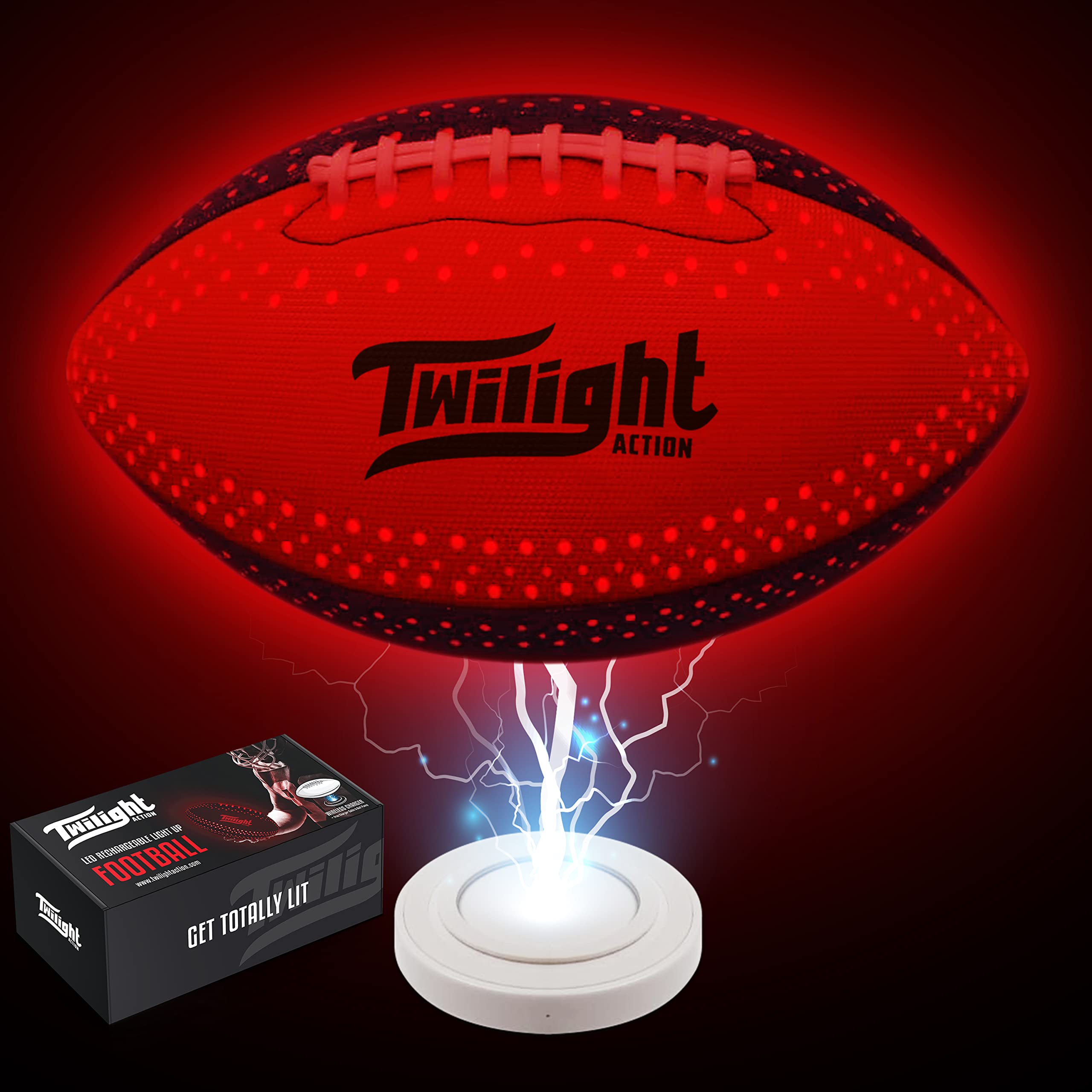 TWILIGHT ACTION Light Up Football Parent