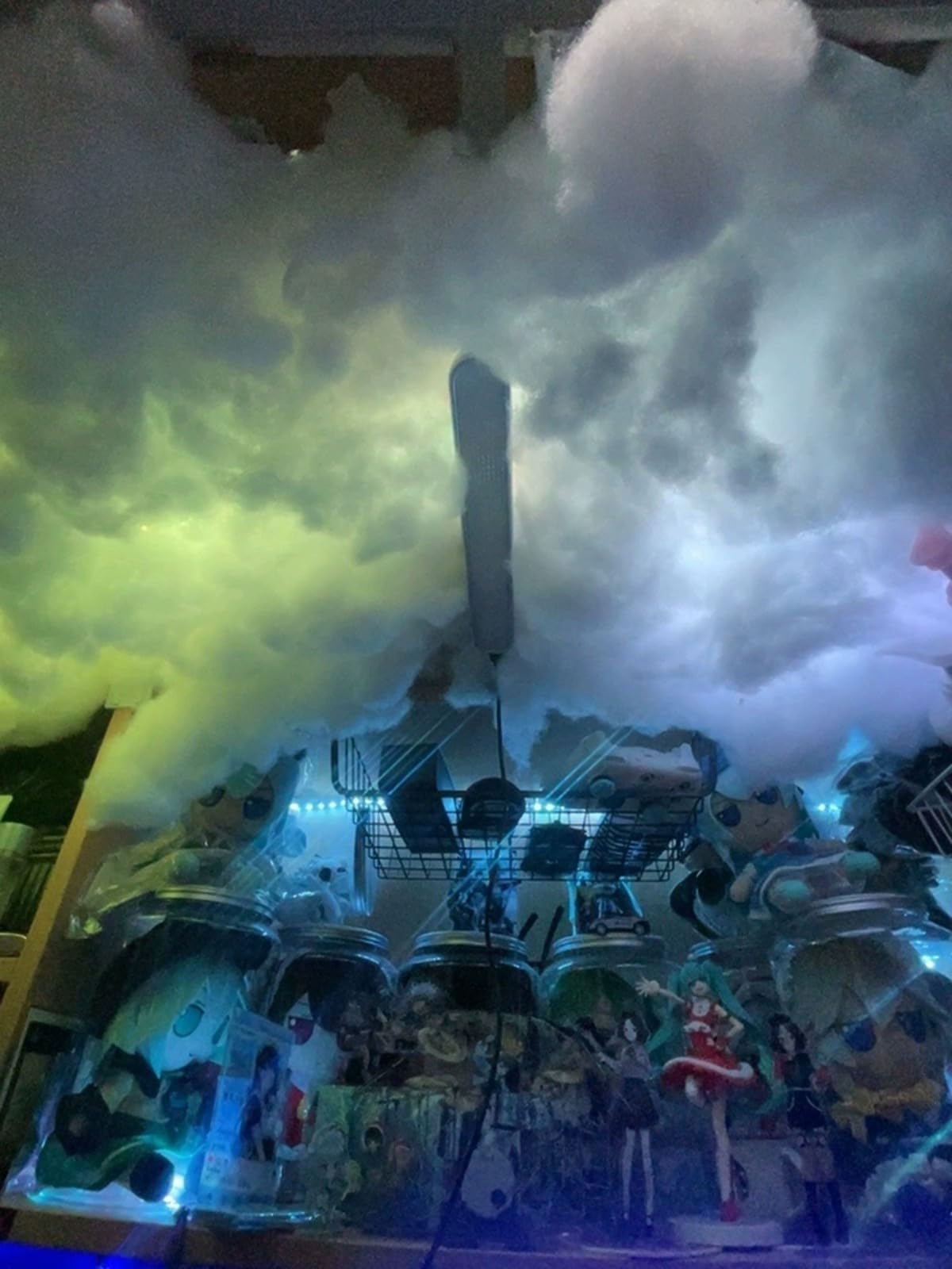 Kit D'éclairage LED 3D Nuage Lumineux Multicolore en Coton,Créez Une Atmosphère Étonnante avec Synchronisation De La Musique pour Chambre À Coucher, Salle De Jeux,Fête Bande Lumineuse