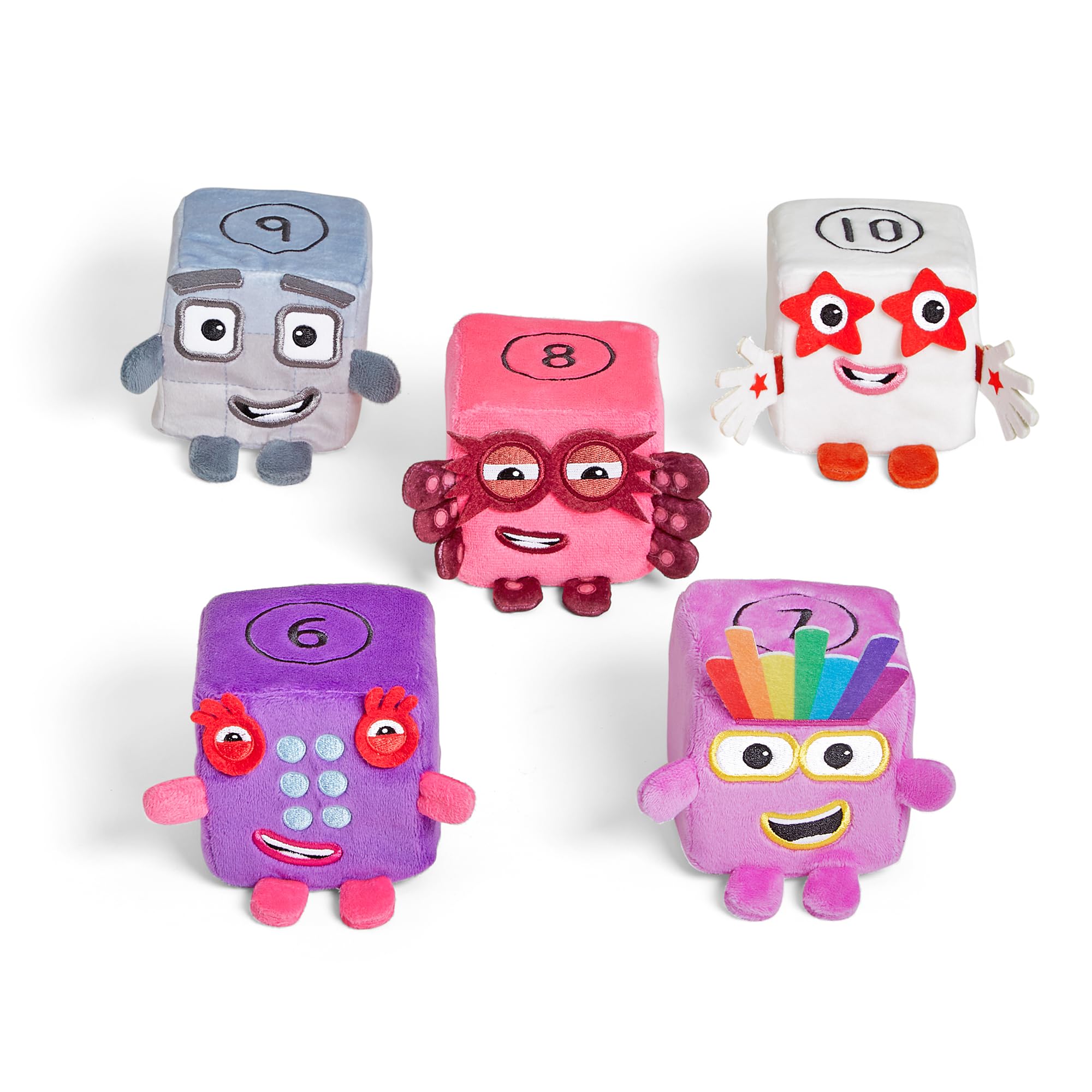Learning Resources Numberblocks Blocklets Six to Ten Soft Plush Set