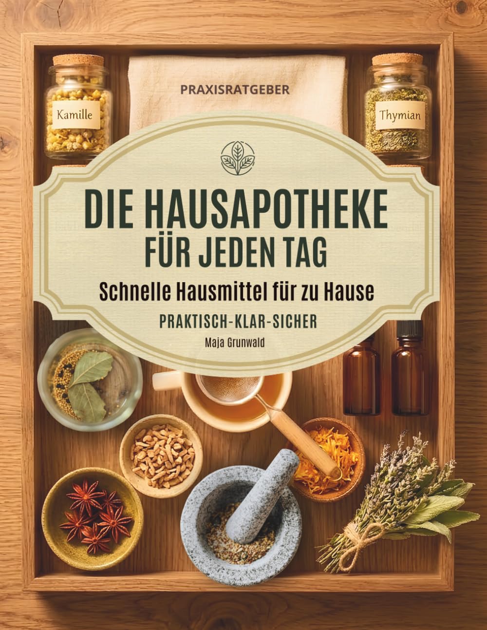 Die Hausapotheke für jeden Tag: Natürliche Hausmittel und Heilkräuter für die ganze Familie: praktische Rezepte, sichere Anwendung und klare Dosierungen, Schritt für Schritt