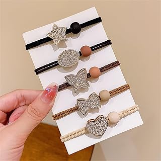 ヘアゴム 髪ゴム シュシュ 5個セット 女性 おしゃれ ヘアアクセサリー ファッション 通勤 大人 通学 日常 オフィス シンプル トレンド 小物 シンプル かわいい ゴムレディース(A-5個セット)