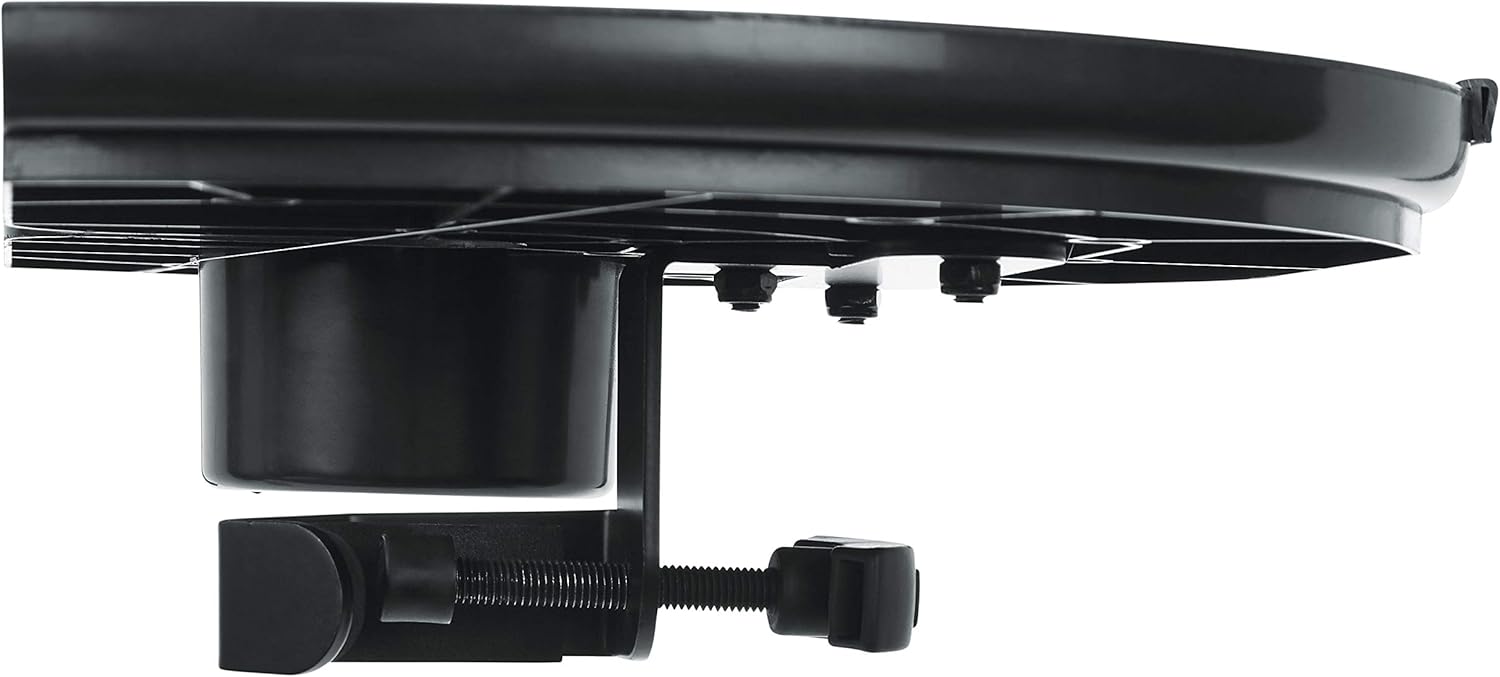 Gator FrameworksCases Clamp-On Microphone Stand Accessory Tray with Drink Holder and Guitar Pick Tab Extra Large 14" x 9", (GFW-MICACCTRAYXL) : Musical Instruments
