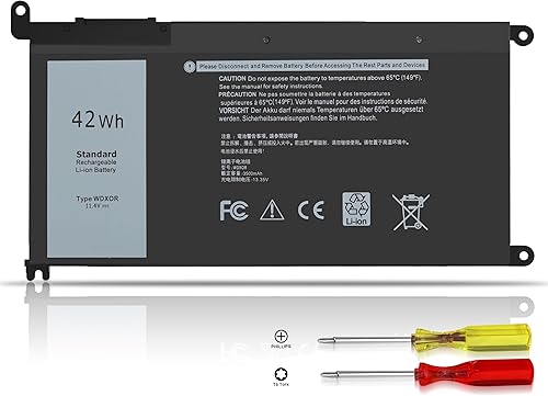 Miniatura 17 de Nueva batería portátil GJKNX de 68 Wh para Dell Latitude 5490, 5480, 5580, 5590, 5280, 5288, 5488, 5591, 5491, 5495, E5480, E5580, E5490, E5590,