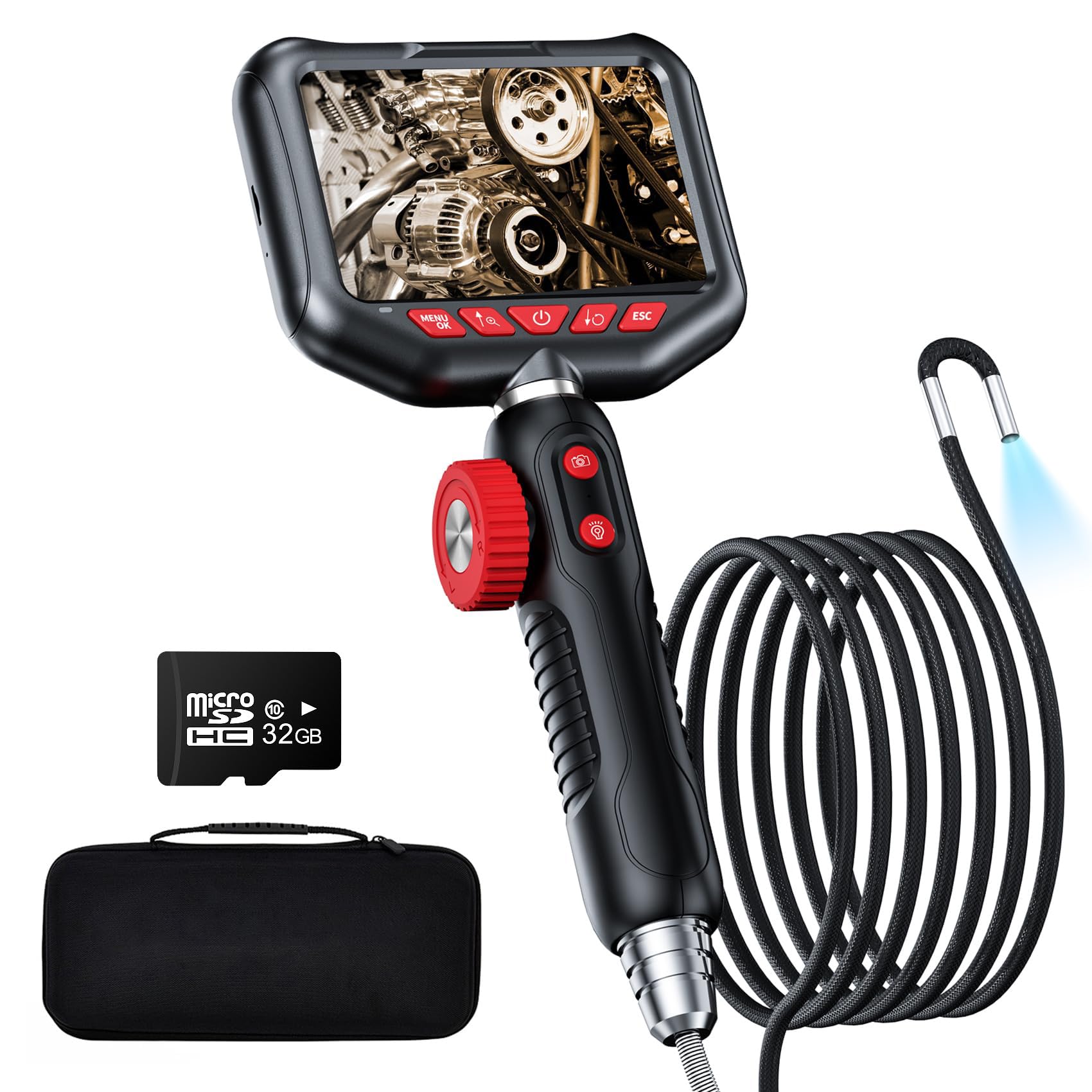 Articulating Borescope 360°Rotation, for Home & Auto Inspection — Amazon image 10