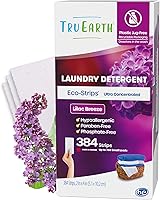 Vista 10 de Tru Earth Hojas de detergente para ropa seca compactas - Hasta 64 cargas (32 hojas) - Sin parabenos - Detergente original Eco-Strip sin líquido
