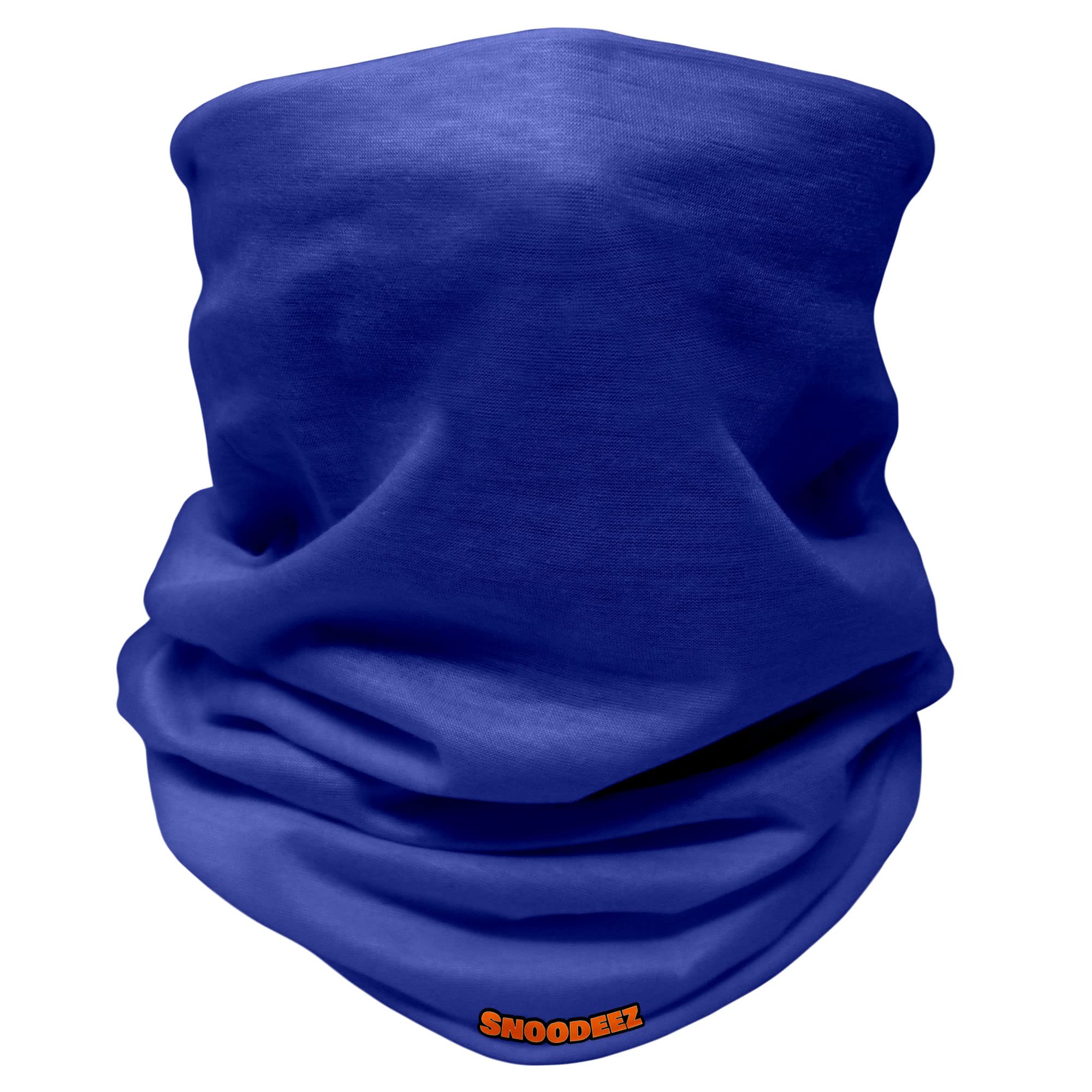 Snoodeez Royal Blue Kids Plain Multifunctional Snood Headwear (, One Size)