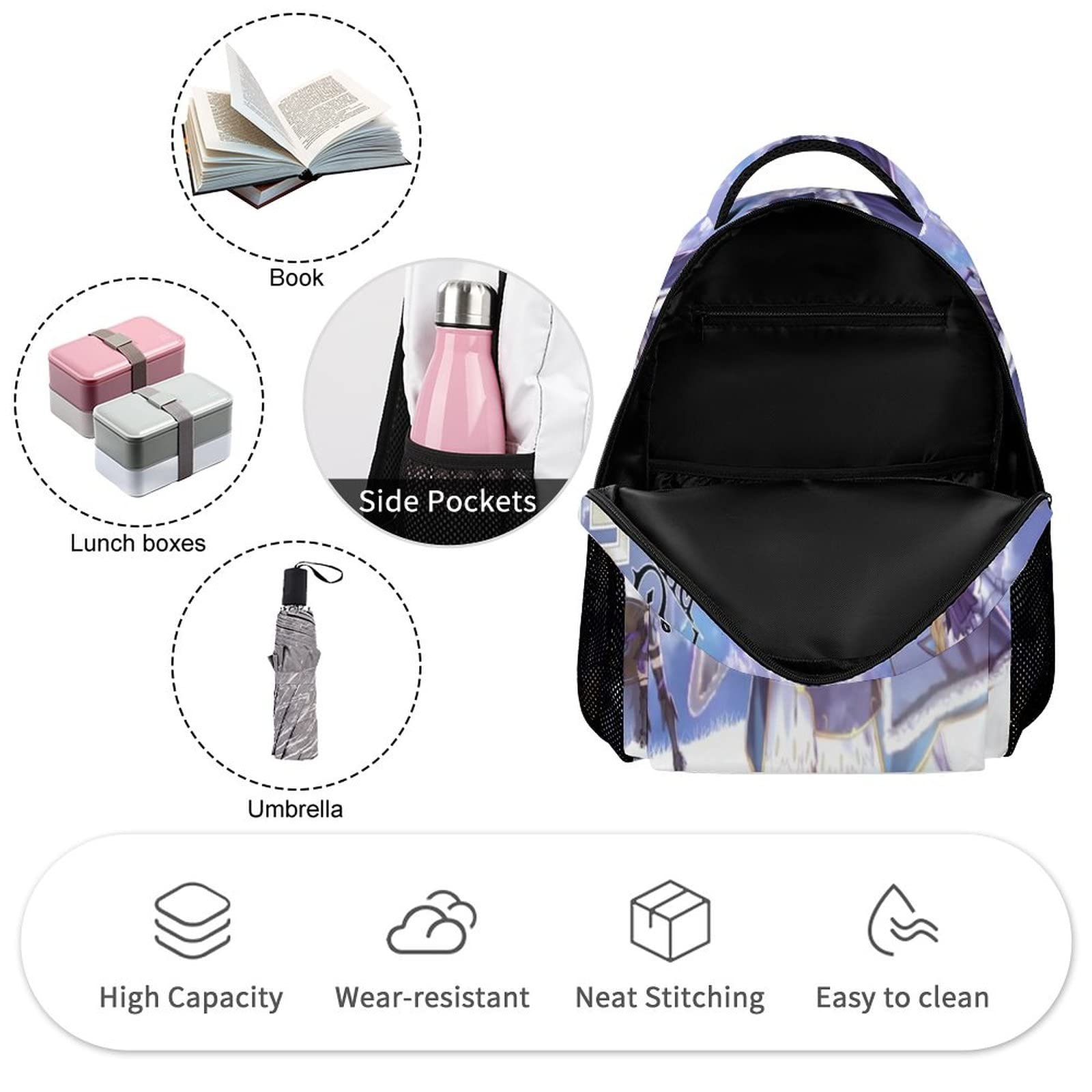 Amazon.co.jp: Fate FGO フェイト バックパック アニメーション 学生用