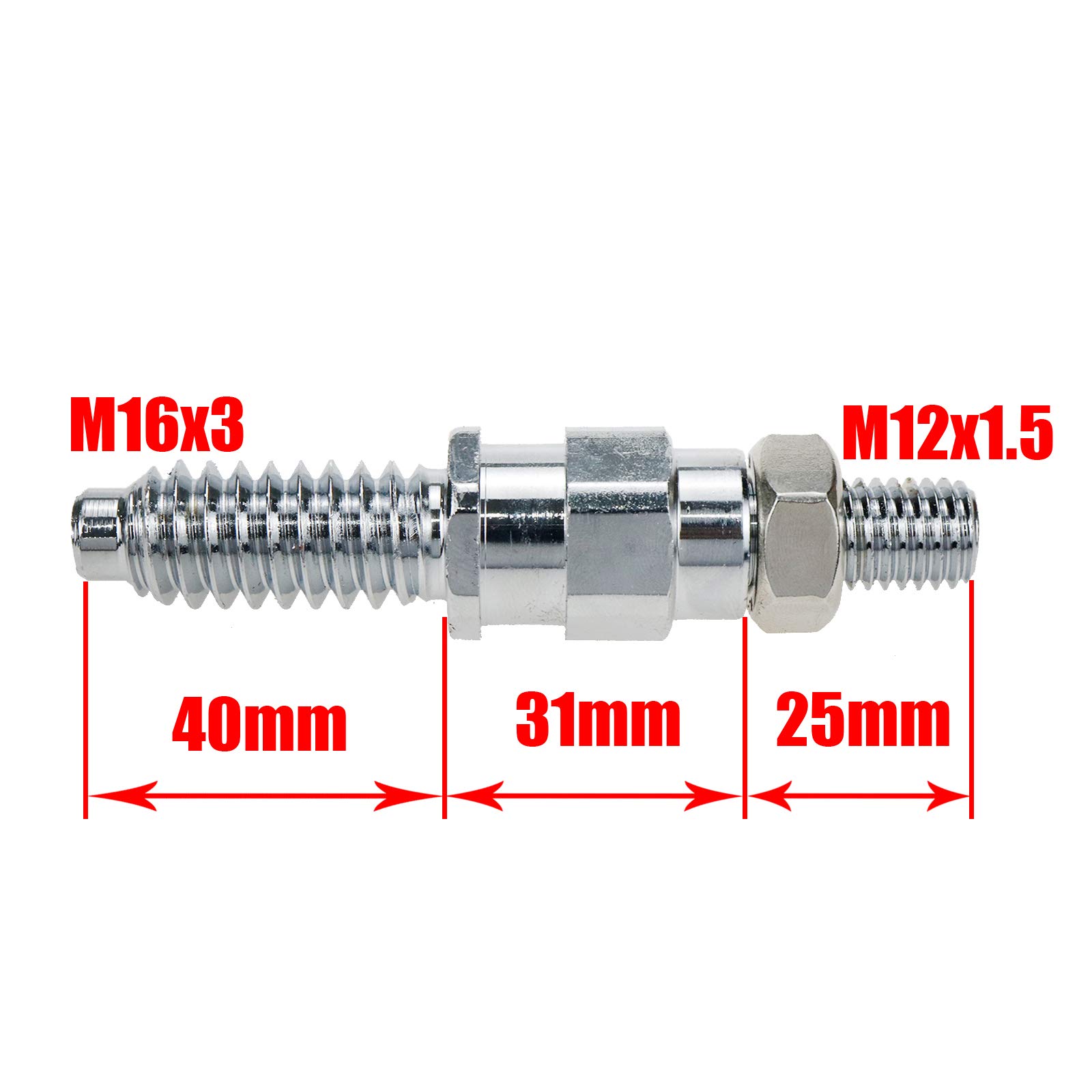 Modengzhe American Car Front Rear Bumper Tow Hook Bar Screw Adapter Accessory Compatible with BMW E Series if Applicable
