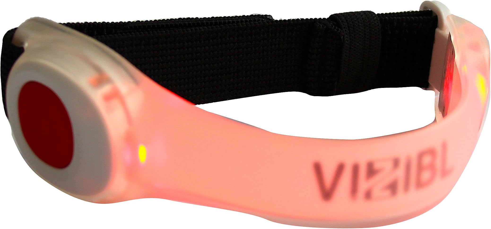 VIZIBL LED Safety Armband, Red