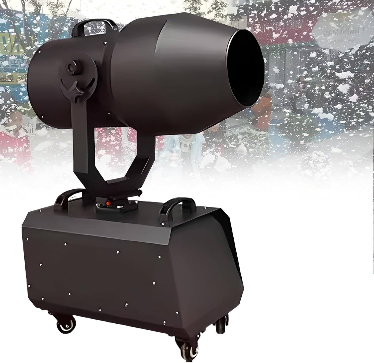 ZIXIAOS Foam Party Machine, 2000w Foam Machine, Foam Maker with Automatic Head Supports, Range 7 to 10 M/Area 80 M², Foam Party Machine for Garden, Pool, Birthdays