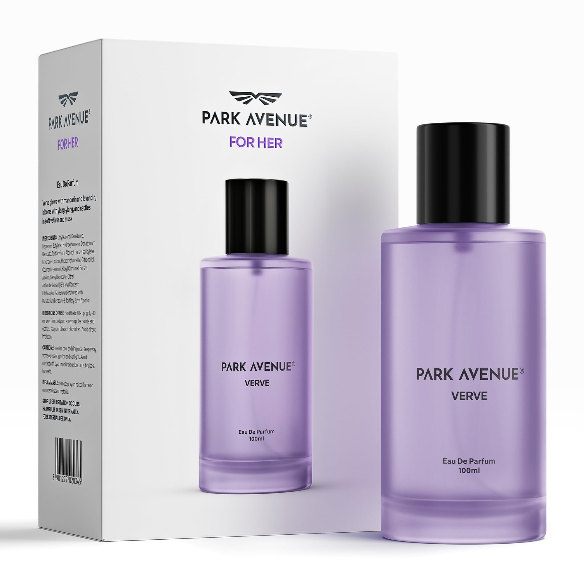 Park Avenue Verve EDP Women 100ml | Long Lasting Perfume for Woman | Pear, Lavender, Jasmine, Musk & Vanilla| Warm, Sweet, and Musky Fragrance-picture-38