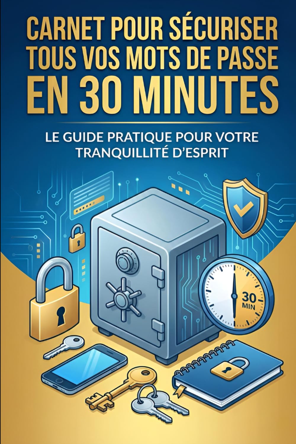 Carnet pour sécuriser tous vos Mots de Passe en 30 minutes