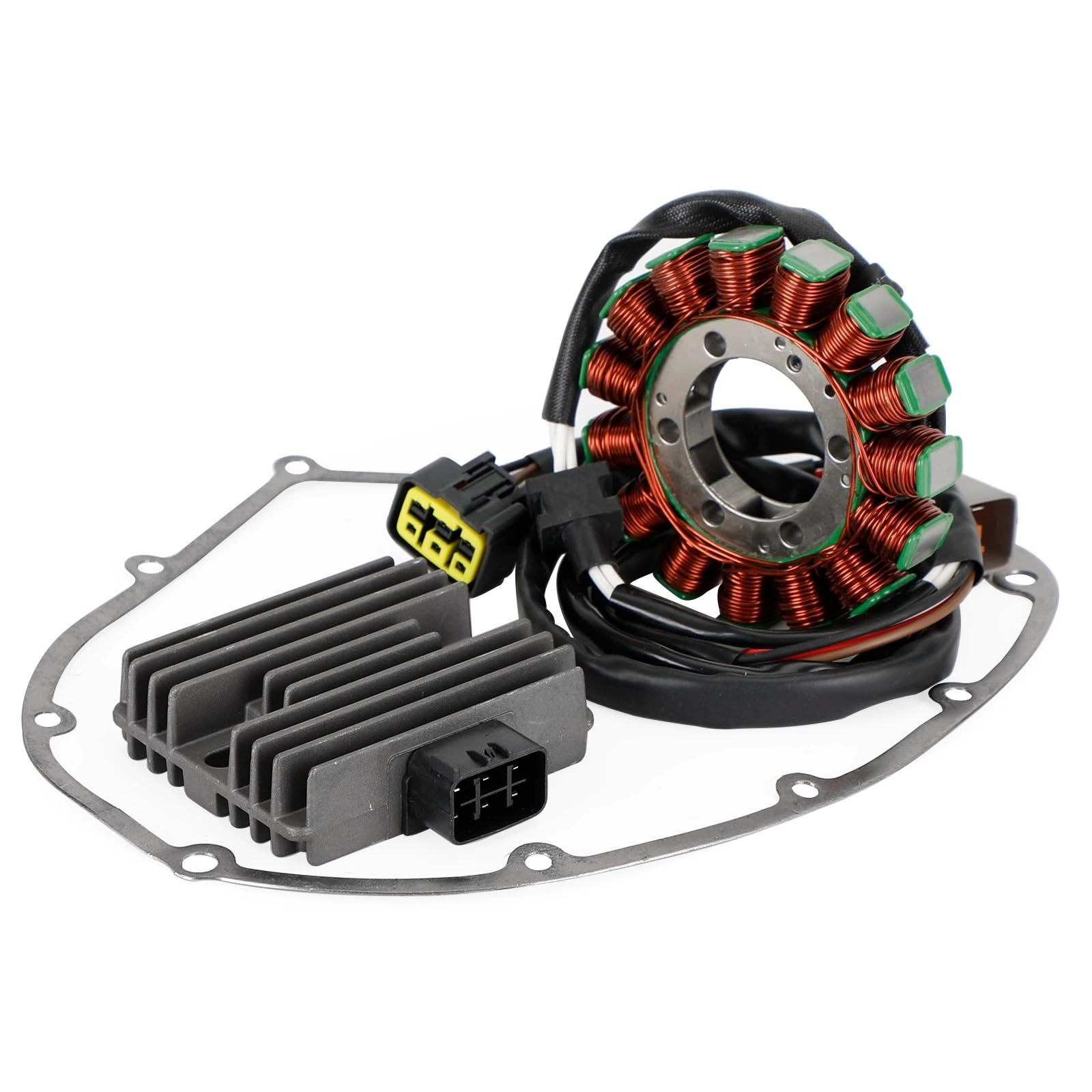 Kit revisione completo motore Adatto per Kawasaki VN900 VN 900 Adatto per Vulcan Classic Custom 06-23 Areyourshop Regolatore Magneto Statore Guarnizione Guarnizioni motore per moto