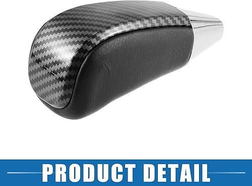 Miniatura 7 de Pomo de palanca de cambios para Toyota Land Cruiser 2016-2021 4Runner 2003-2021 Tundra 2008-2021, patrón de fibra de carbono, color negro